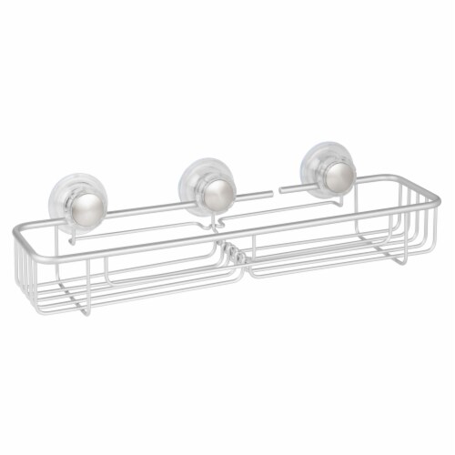 iDesign Metro Turn-N-Lock XL Shower Caddy Basket Perspective: front