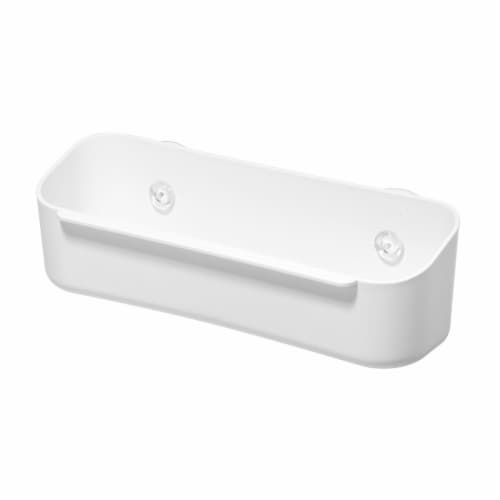 iDesign Sink Caddy - White Perspective: front