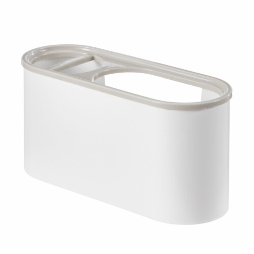 iDesigns Dental Station - White/Satin Perspective: front