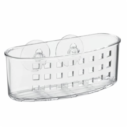 Interdesign Basket Shower Suction Clear