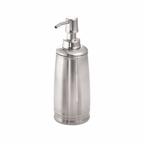InterDesign Cameo Soap Pump - Silver Perspective: front