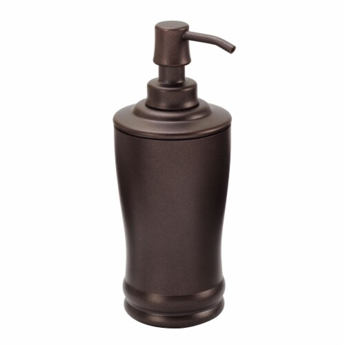iDesign Olivia Tall Soap Pump - Bronze Perspective: front
