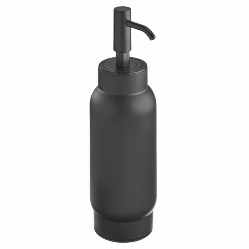 iDesign Austin Soap Pump - Matte Black Perspective: front