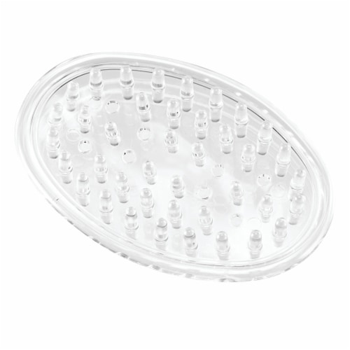 iDesign Soap Saver - Clear Perspective: front