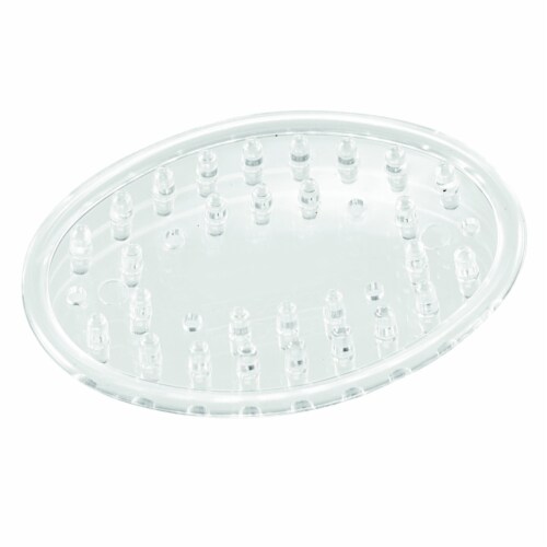 InterDesign Vinyl Soap Saver - Clear Perspective: front