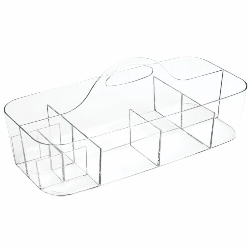 InterDesign Clarity Vanity Organizer - Clear Perspective: front