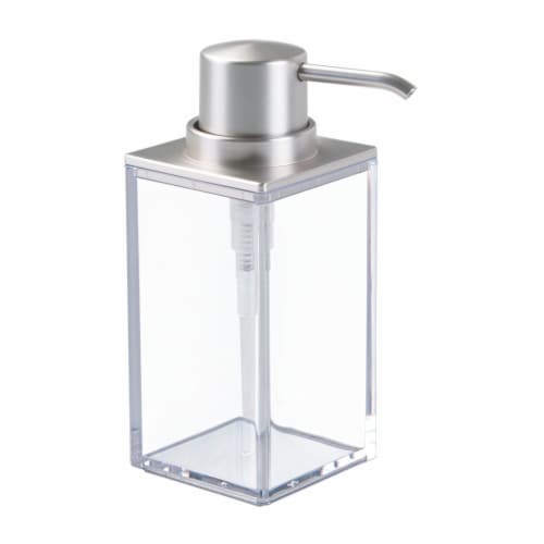 iDesign Clarity Soap Pump - Clear Perspective: front