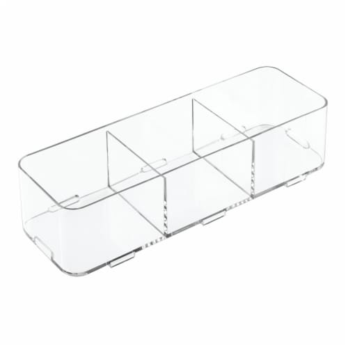 iDesign Clarity Interlocking Drawer Organizer Perspective: front