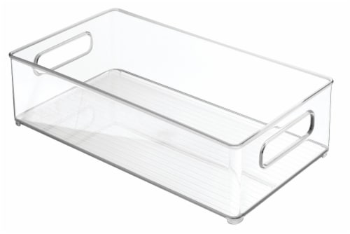 iDesign Linus Deep Bath Bin Perspective: front