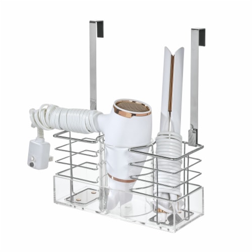 iDesign™ Over the Cabinet Hair Tool Organizer Perspective: front