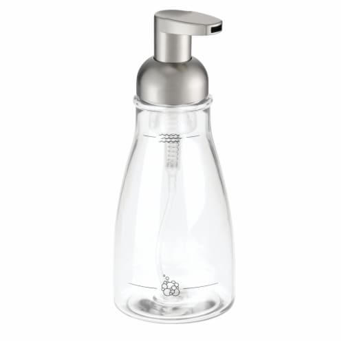 iDesign Brushed Nicke lFoaming Soap Pump Perspective: front