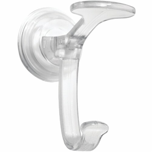 iDesign 3-1/2 In. Variable Holding Capacity Spa Suction Cup with Hook 51620 Perspective: front