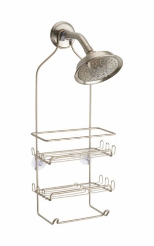 InterDesign Milo Shower Caddy - Silver, 1 ct - Kroger