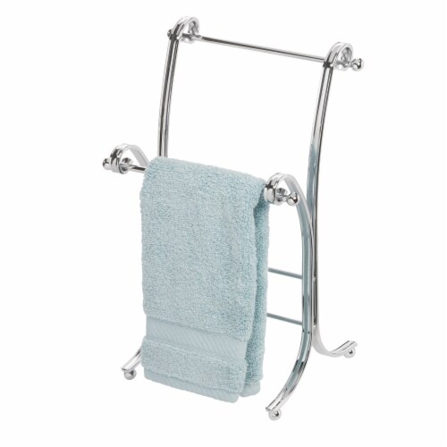 iDesign York Lyra Towel Stand Perspective: front
