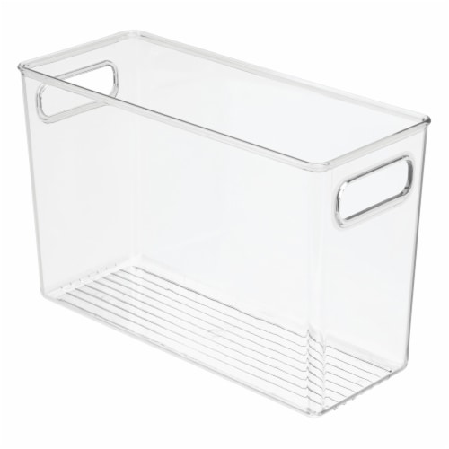 InterDesign Clear Storage Bin Perspective: front