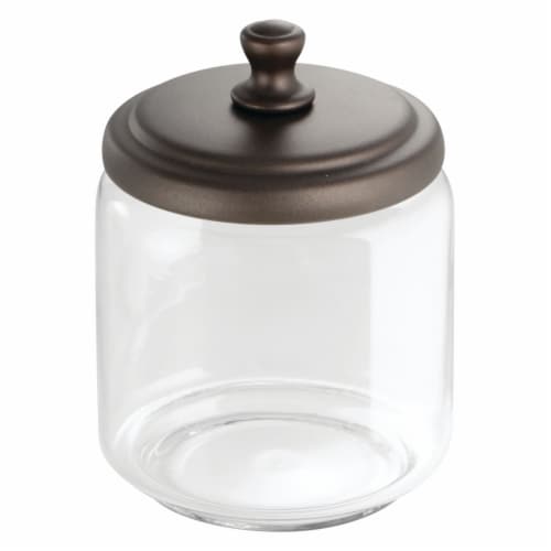 iDesign York Apothecary Jar - Bronze Perspective: front