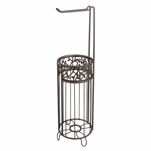 iDesign Vine Toilet Paper Holder - Bronze Perspective: front