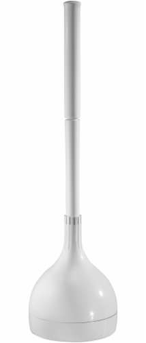 iDesign Una Plunger Capsule - Glossy White Perspective: front