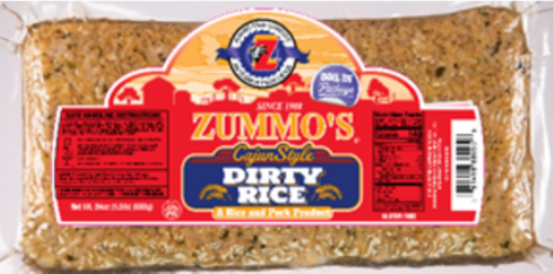 Zummo's® Gluten Free Rice & Pork Dressing Perspective: front