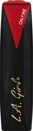 L.A. Girl Lip Attraction On Fire Lipstick Perspective: front