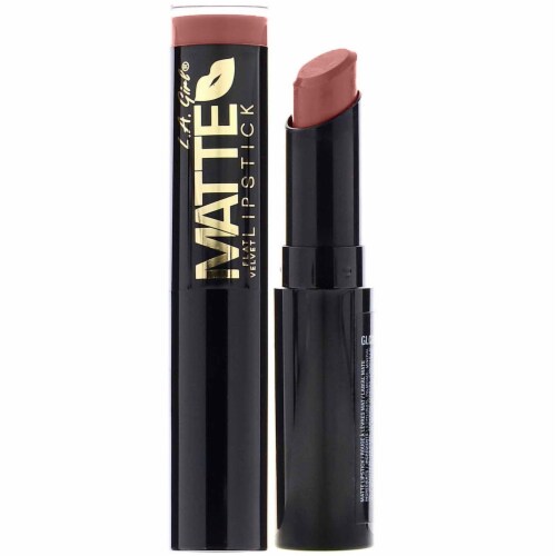 L.A. Girl® Matte Flat Velvet Lipstick - Snuggle Perspective: front