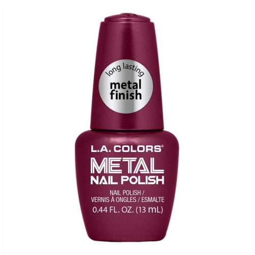 L.A. Colors Metal Nail Polish - Marvelous Perspective: front