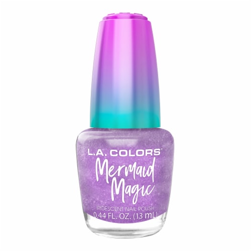 L.A. Colors® Mermaid Magic Nail Polish - Charms Perspective: front