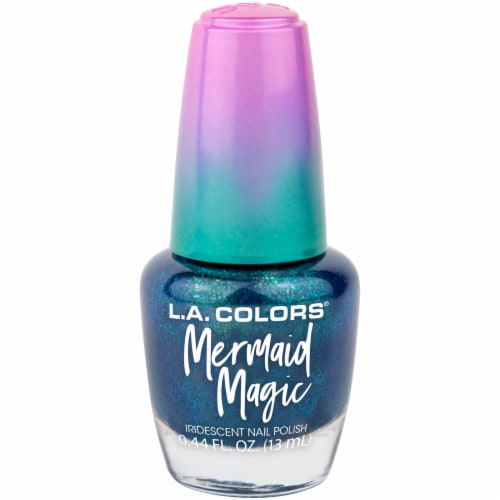 L.A. Colors Mermaid Magic Nail Polish - Mermaid Perspective: front