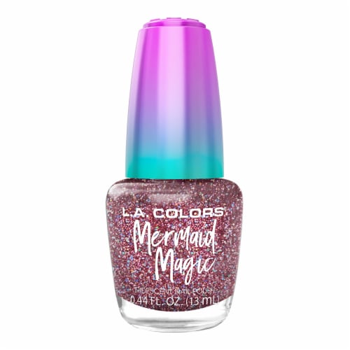 L.A. Colors® Mermaid Magic Nail Polish - Hidden Treasure Perspective: front