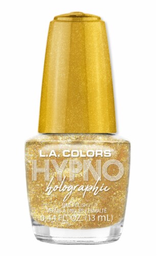 L.A. Colors Hypno Holographic Divine Nail Polish Perspective: front