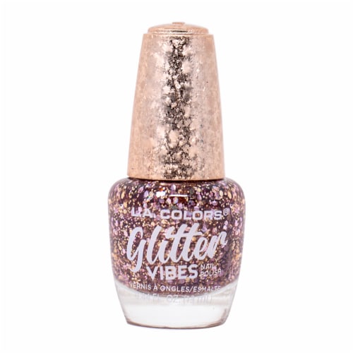 L A Colors Glitter Vibes Pure Blush Nail Polish 1 Ct Fred Meyer
