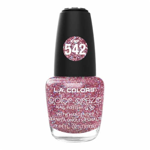 L.A. Colors Color Craze Cocktail Nail Polish Perspective: front