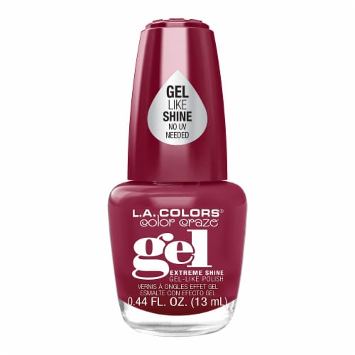 L.A. Colors® Color Craze Gel Nail Polish - Vampy Perspective: front