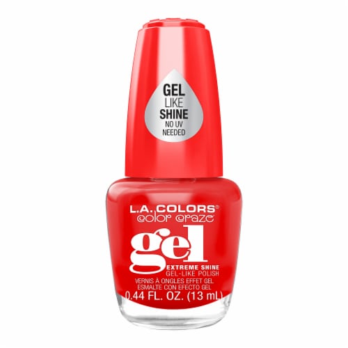 L.A. Colors Gel Shine Polish - Knockout Perspective: front