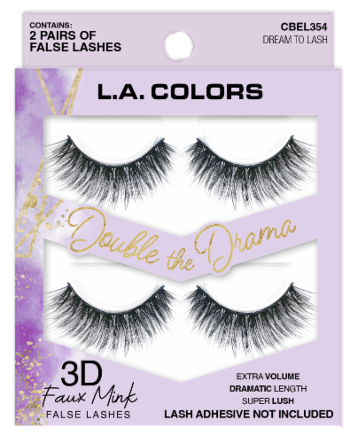 L.A. Colors Double The Drama - Dream To Lash Perspective: front