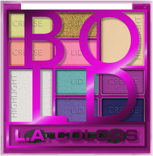L.A. Colors Block Palette Bold Perspective: front