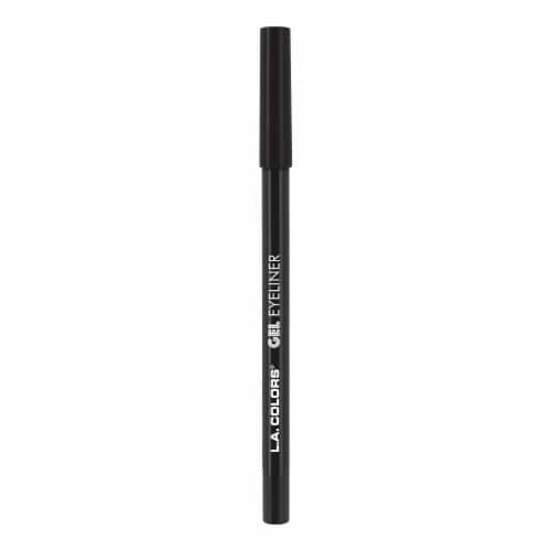 L. A. Colors Gel Eyeliner - Midnight Black Perspective: front