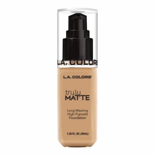 L.A. Colors Truly Matte Natural Foundation Perspective: front