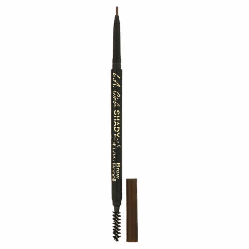 L.A. Girl® Shady Slim Brow Pencil Medium Brown Perspective: front