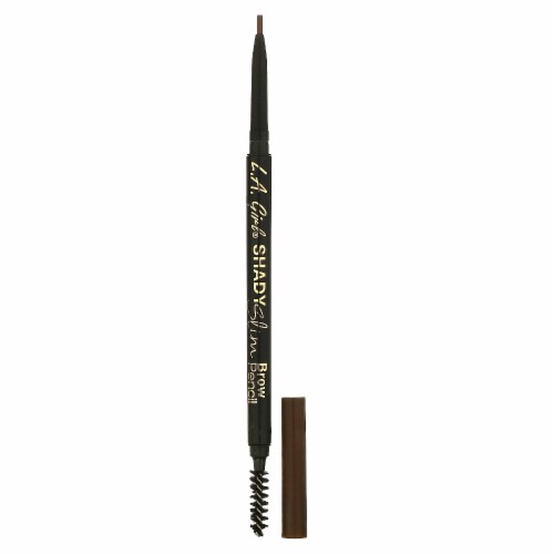 L.A. Girl® Shady Slim Brow Pencil Medium Brown Perspective: front