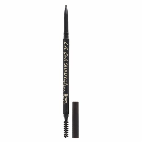 L.A. Girl® Shady Slim Brow Pencil Blackest Brown Perspective: front