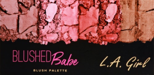 L.A. Girl Blushed Babe Blush Palette Perspective: front