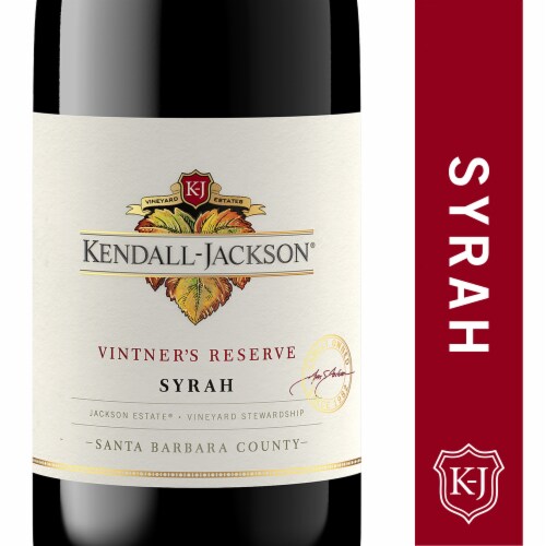 Kendall-Jackson Vintner's Reserve Syrah Red Wine Perspective: front