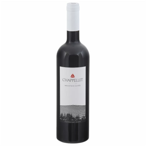 Chappellet Napa Valley Red Blends Perspective: front