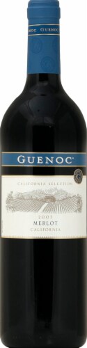 Guenoc Merlot Red Wine Perspective: front
