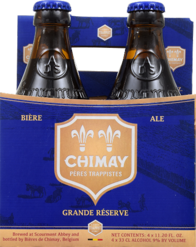 Chimay Grande Reserve Peres Trappistes Belgian Ale Perspective: front