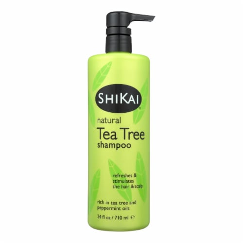 Shikai Products Shampoo - Tea Tree - 24 fl oz Perspective: front
