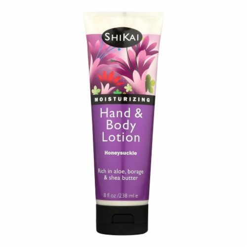 ShiKai Honeysuckle Hand And Body Lotion Perspective: front