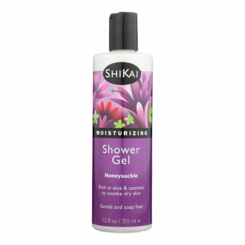 Shikai Honeysuckle Shower Gel Perspective: front