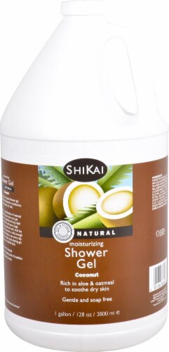 Shikai Coconut Moisturizing Shower Gel Perspective: front